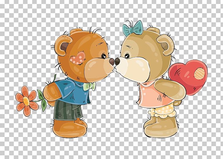 Teddy Bear Stock Photography Kiss PNG, Clipart, Animals, Bear, Carnivoran, Flower, Greeting Note Cards Free PNG Download