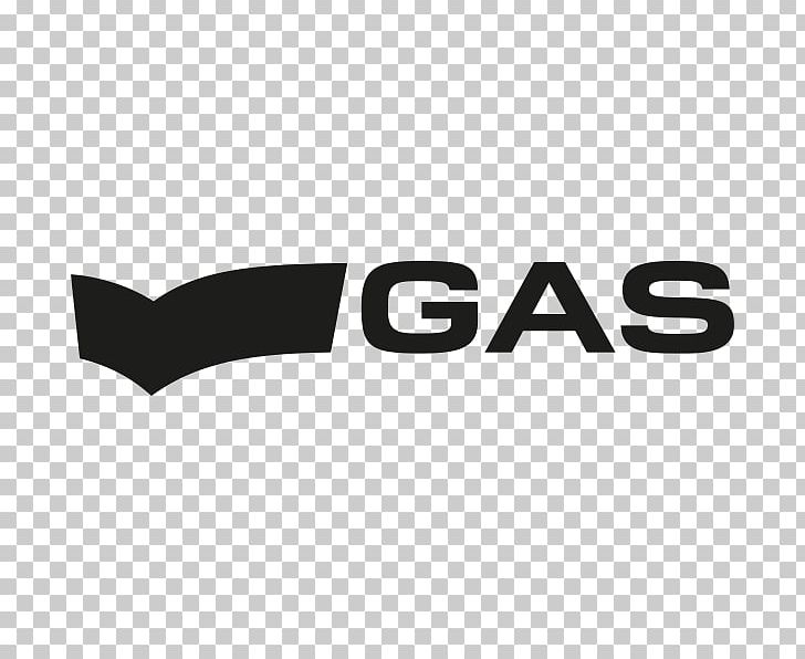 Logo Gas Jeans Brand PNG, Clipart, Angle, Black, Black And White, Black M, Brand Free PNG Download