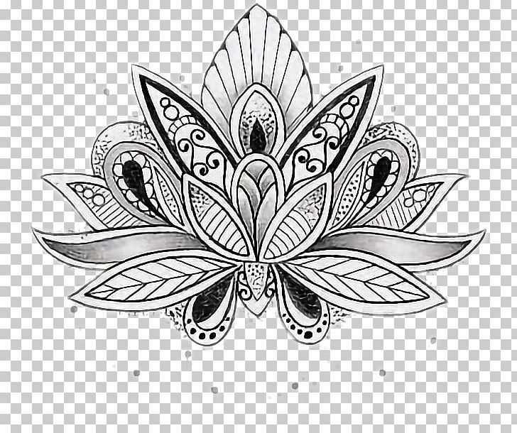 Coloring Book Nelumbo Nucifera Mandala Drawing PNG, Clipart, Adult, Black And White, Book, Butterfly, Child Free PNG Download