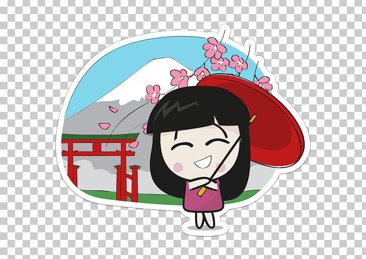 Sticker Japan PNG, Clipart, Apple, Cartoon, Fictional Character, Happiness, Japan Free PNG Download