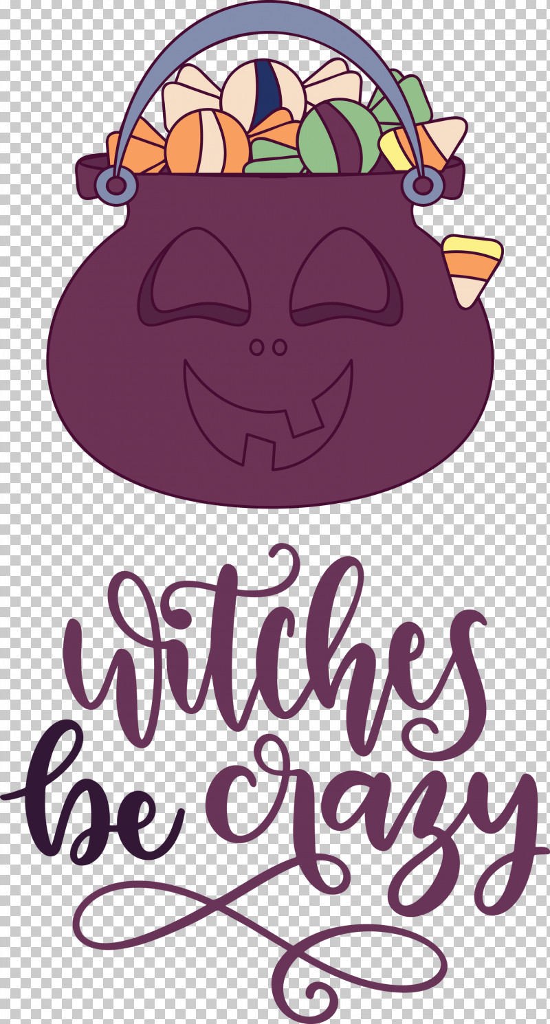 Happy Halloween Witches Be Crazy PNG, Clipart, Cartoon, Flower, Happy Halloween, Meter, Violet Free PNG Download