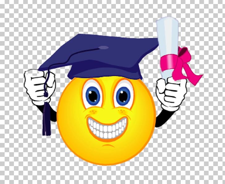 Smiley Emoticon Graduation Ceremony PNG, Clipart, Computer Icons, Emoji, Emoticon, Graduation Ceremony, Happiness Free PNG Download