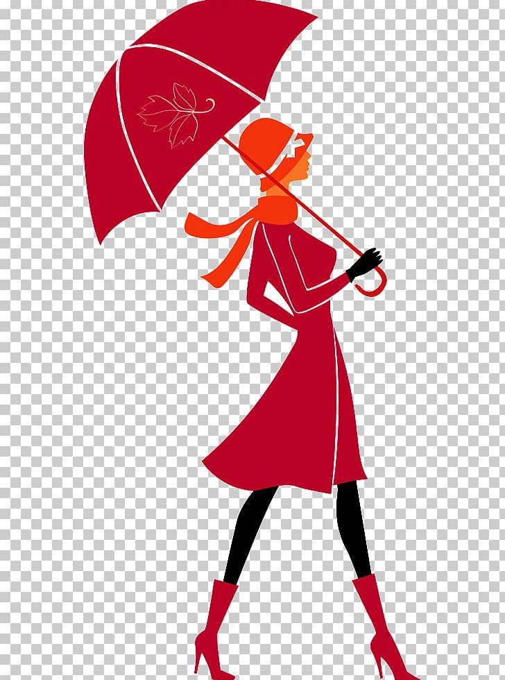 Stock Photography Umbrella Woman PNG, Clipart, Art, Artwork, Clothing, Fashion Accessory, Fictional Character Free PNG Download