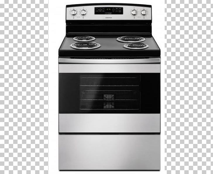 Electric Stove Cooking Ranges Home Appliance Self-cleaning Oven PNG, Clipart, Amana Corporation, Black And White, Convection Oven, Cooking Ranges, Electric Stove Free PNG Download