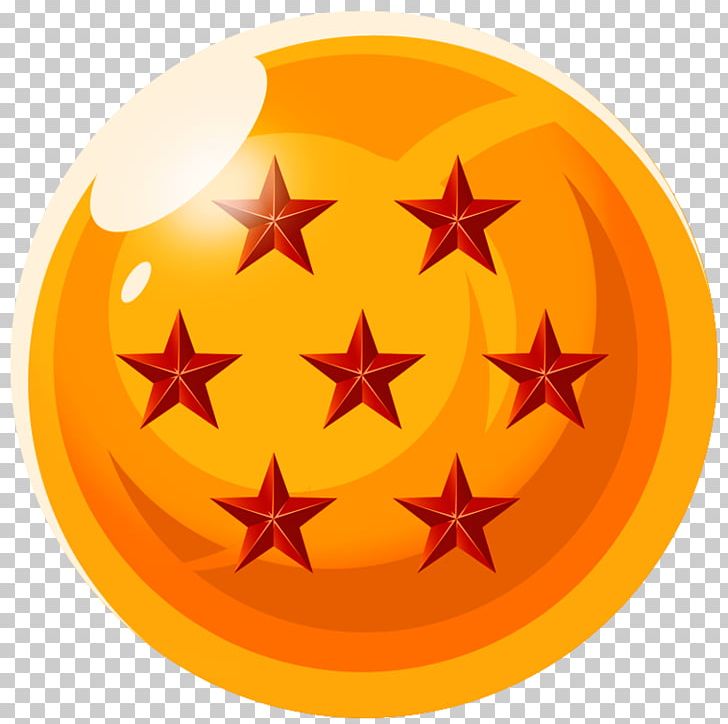Download Orange Circle Dragon Balls Wallpaper