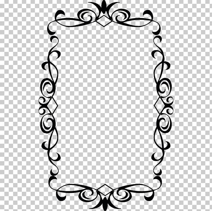 Portable Network Graphics Frames Graphics PNG, Clipart, Area, Black, Black And White, Body Jewelry, Circle Free PNG Download