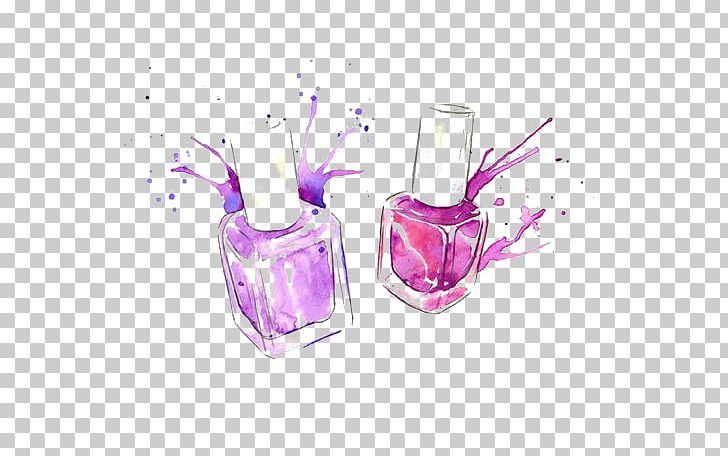 Nail Polish Cosmetics Drawing Illustration PNG, Clipart, Architectural , Beauty, Color, Cosmetic, Draw Free PNG Download