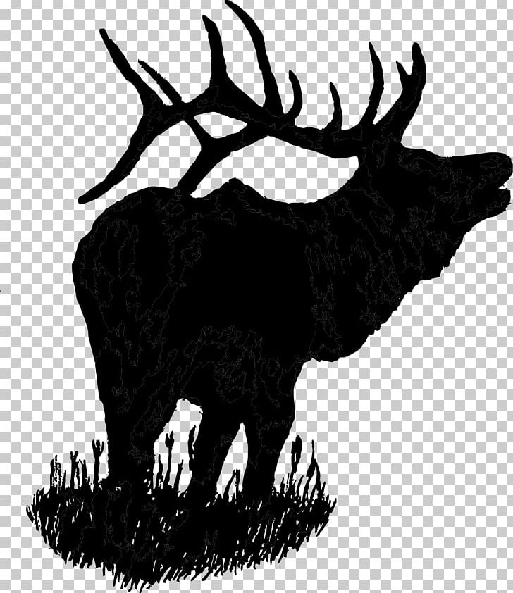 Reindeer Moose Elk Antler PNG, Clipart, Animal, Animals, Antler, Black And White, Deer Free PNG Download