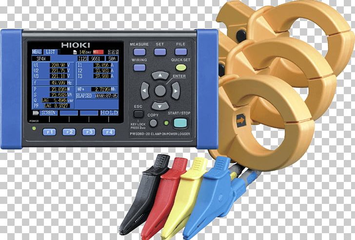 Data Logger Hioki E.E. Corporation Electric Power Quality Current Clamp PNG, Clipart, Ac Adapter, Current Clamp, Data Logger, Ele, Electric Energy Consumption Free PNG Download