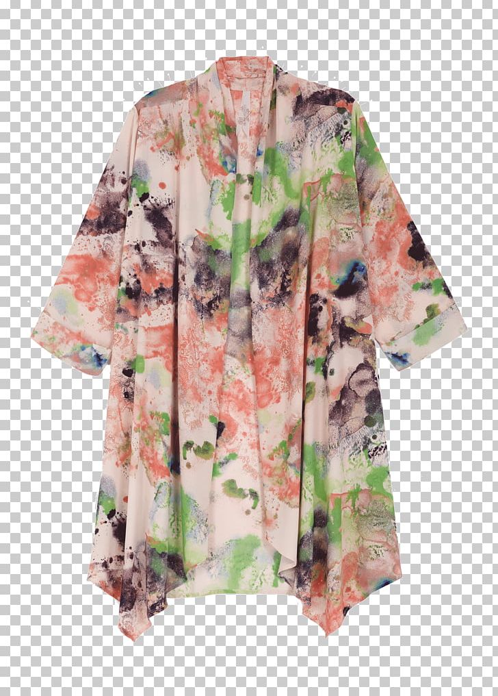 Robe Georgette Blouse Sleeve Melissa McCarthy PNG, Clipart, Blouse, Clothing, Cover, Coverup, Floral Free PNG Download