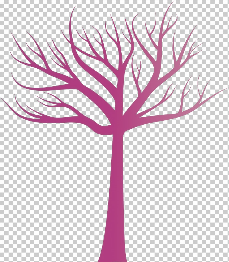 Pink Tree Leaf Woody Plant Plant PNG, Clipart, Branch, Leaf, Line, Magenta, Material Property Free PNG Download