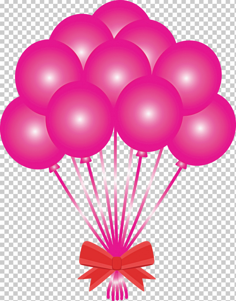 Balloon PNG, Clipart, Balloon, Magenta, Party, Party Supply, Pink Free PNG Download