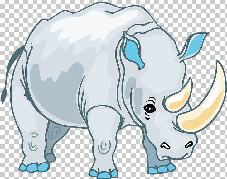 Rhinoceros 3D Drawing PNG, Clipart, Animal Figure, Area, Artwork, Cattle Like Mammal, Digital Image Free PNG Download