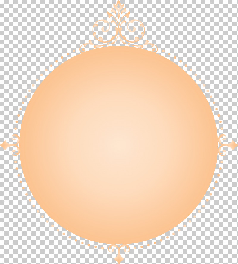 Classic Frame PNG, Clipart, Balloon, Beige, Circle, Classic Frame, Orange Free PNG Download