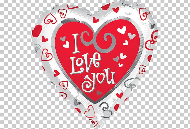 Foil Balloon I Love You Heart Balloon Anagram I Love You Balloon PNG, Clipart,  Free PNG Download