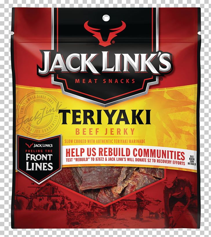 Jack Link's Beef Jerky Beefsteak Teriyaki Bacon PNG, Clipart,  Free PNG Download