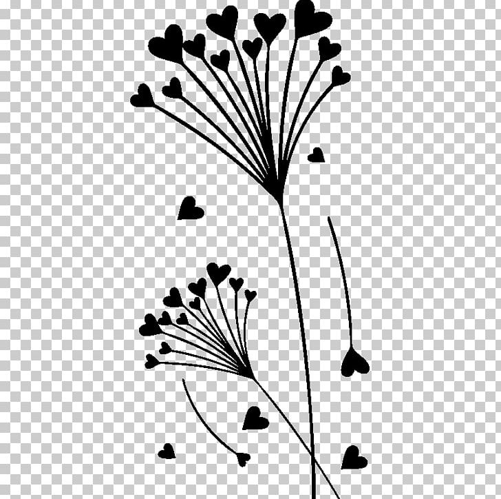 Twig Leaf Plant Stem Floral Design Petal PNG, Clipart, Black, Black And White, Black M, Branch, Flora Free PNG Download