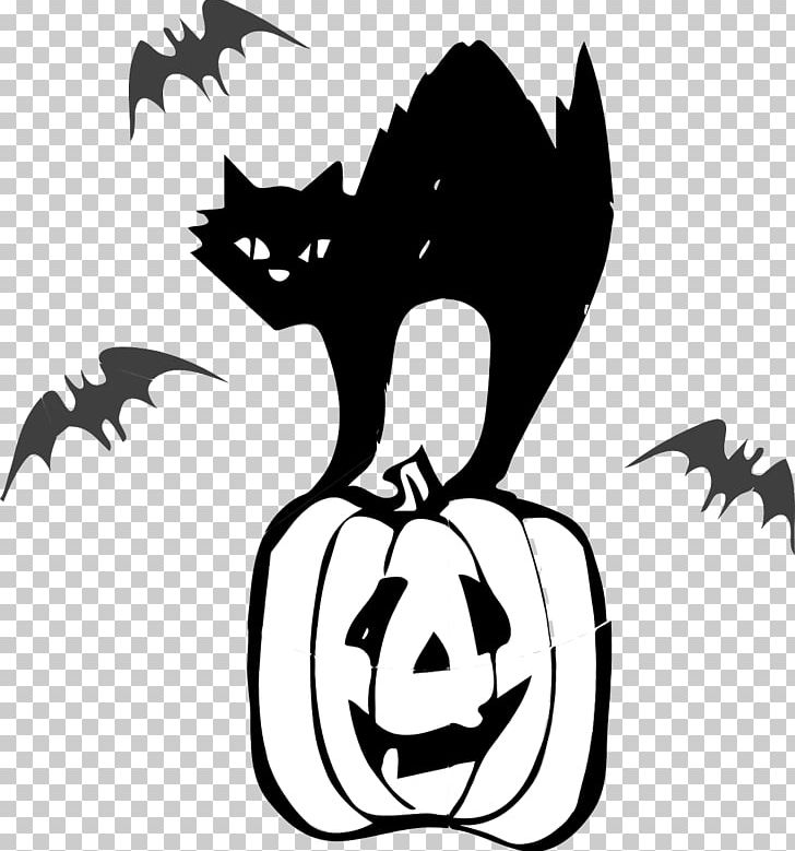 Black Cat Halloween PNG, Clipart, Animals, Black, Black Cat, Carnivoran, Cartoon Free PNG Download