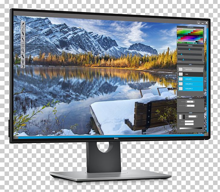 Dell Computer Monitors Ultra-high-definition Television High-dynamic-range Imaging DisplayPort PNG, Clipart, Computer Monitor, Computer Monitor Accessory, Computer Wallpaper, Display Advertising, Electronics Free PNG Download