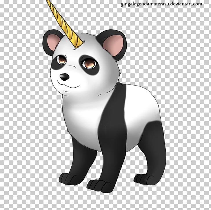 Drawing Giant Panda Cat Unicorn PNG, Clipart, Animals, Bear, Carnivoran, Cartoon, Cat Free PNG Download
