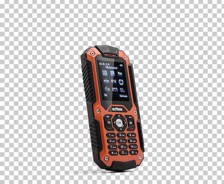 Telephone MyPhone Hammer Orange Belgium Dual SIM Smartphone PNG, Clipart, Big Hammer, Dual Sim, Electronic Device, Electronic Instrument, Electronics Free PNG Download