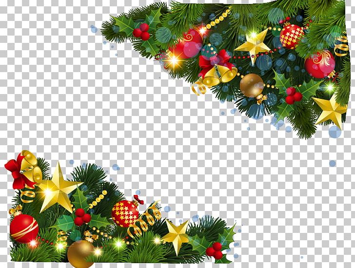 Christmas Card Christmas Decoration Christmas Tree New Year PNG, Clipart, Branch, Christmas Card, Christmas Decoration, Christmas Frame, Christmas Lights Free PNG Download