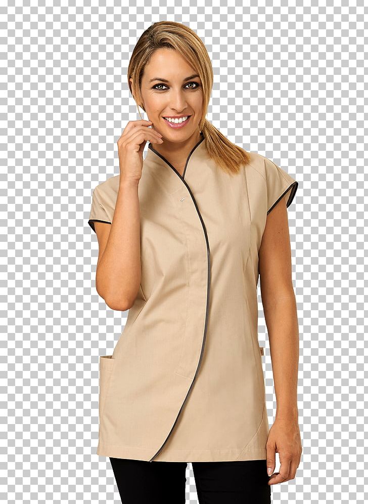Sleeve T-shirt Clothing Uniform Tunic PNG, Clipart, Beige, Blouse, Casacca, Clothing, Jacket Free PNG Download