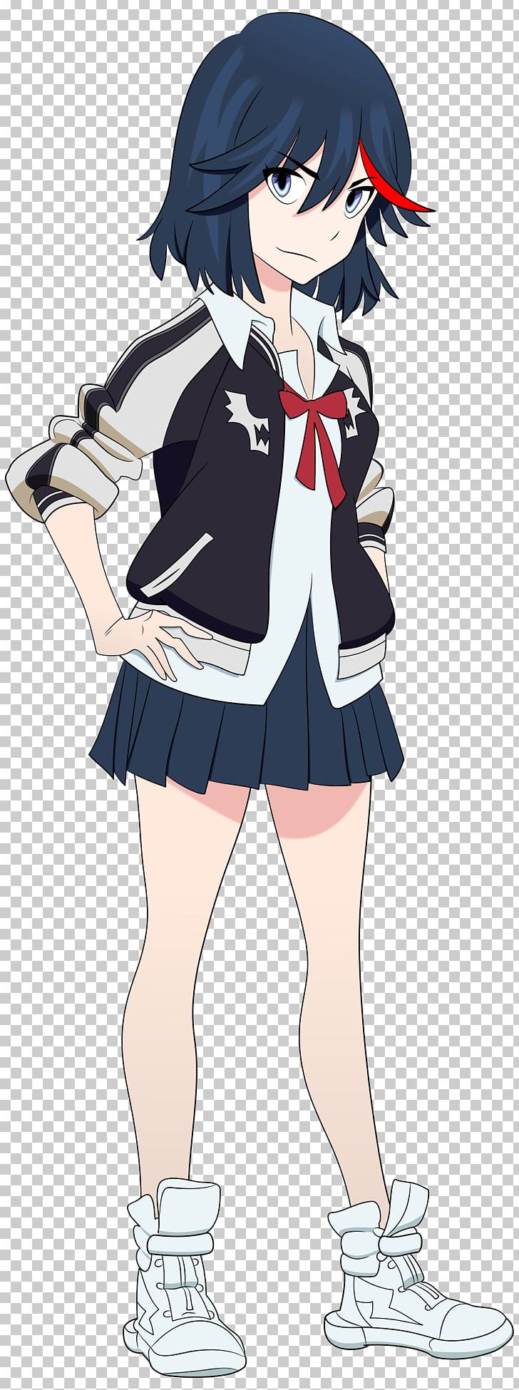 Anime Kamina Mangaka School Uniform Black Hair PNG, Clipart, Anime, Black Hair, Brown Hair, Cartoon, Character Free PNG Download