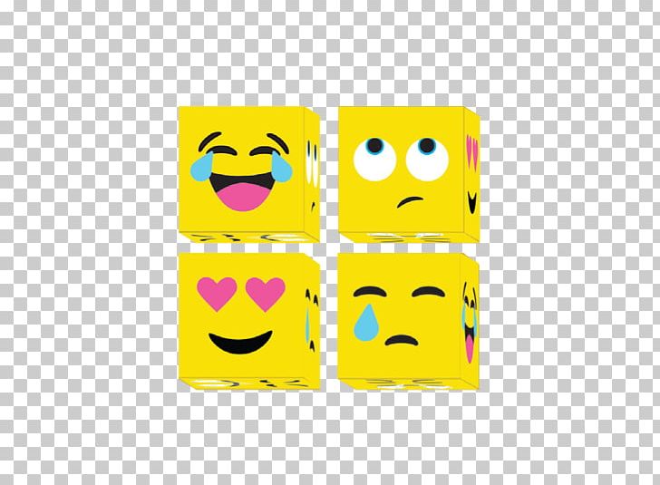 Emoji Smiley Cube Emoticon Paper PNG, Clipart, Cube, Emoji, Emoticon, Eraser, Monogram Free PNG Download