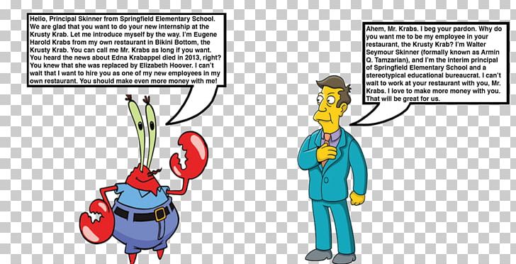 Principal Skinner Mr. Krabs Digital Art PNG, Clipart, Art, Cartoon, Character, Crab, Deviantart Free PNG Download