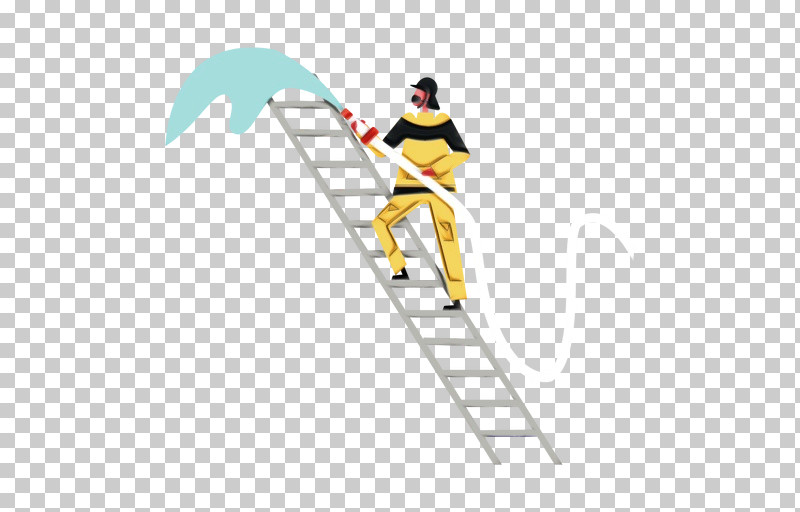 Sports Equipment Ski Pole Yellow Recreation PNG, Clipart, Equipment, Line, Mathematics, Paint, Recreation Free PNG Download