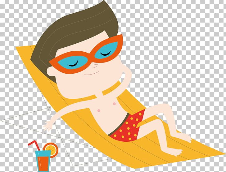 Beach Leisure Euclidean PNG, Clipart, Art, Beach Vector, Boy, Cartoon, Fictional Character Free PNG Download