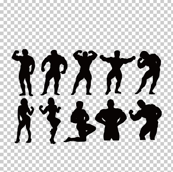 Bodybuilding Fitness Centre Silhouette Muscle PNG, Clipart, Adobe Illustrator, Animals, Anime, Arm, Cartoon Character Free PNG Download