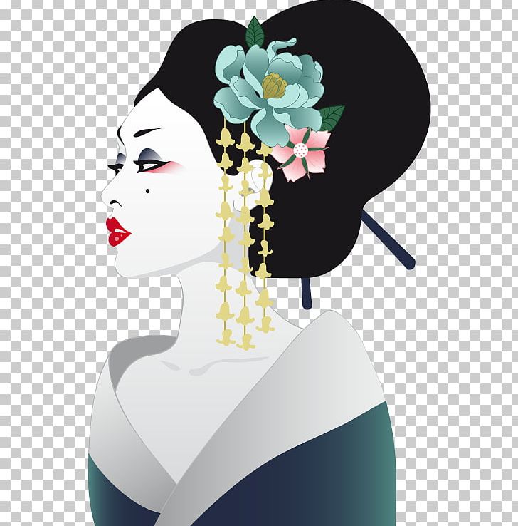 Japan T-shirt Geisha Uemura Shu014den Illustration PNG, Clipart, Asian Art, Business Woman, Classical Woman, Floral Design, Flower Free PNG Download