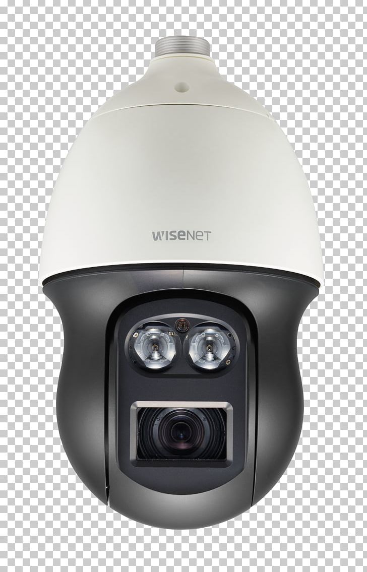 Pan–tilt–zoom Camera Hanwha Aerospace IP Camera Hanwha Techwin IP Kameras PNG, Clipart, 4 K, 1080p, Camera, Closedcircuit Television, Dome Free PNG Download