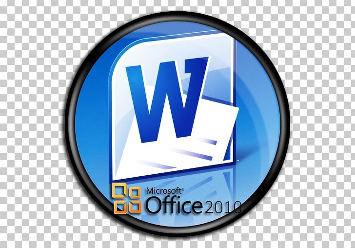 Microsoft Office 2010 Microsoft Word Microsoft Excel PNG, Clipart, Area, Brand, Computer Software, Document, Logo Free PNG Download