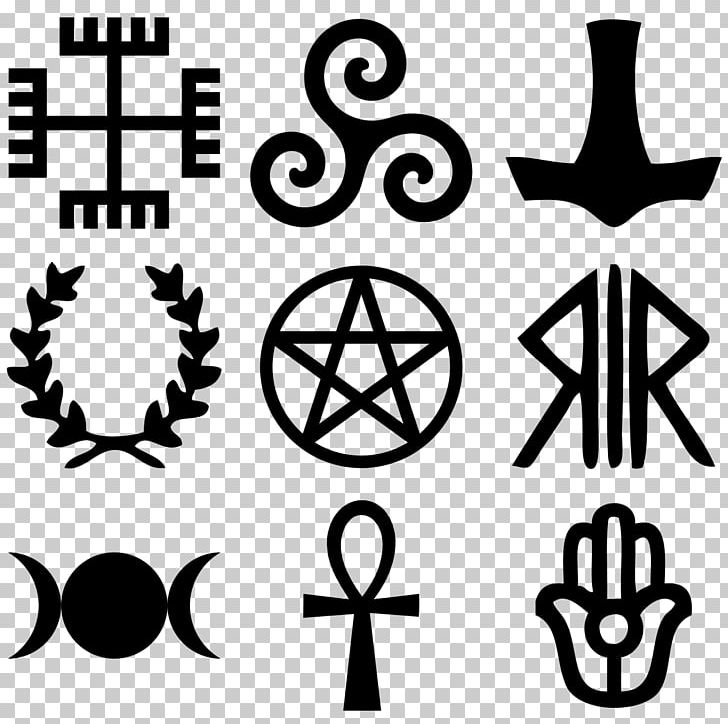 Modern Paganism Wicca Symbol Religion PNG, Clipart, Black, Black And White, Brand, Celtic Polytheism, Cross Free PNG Download