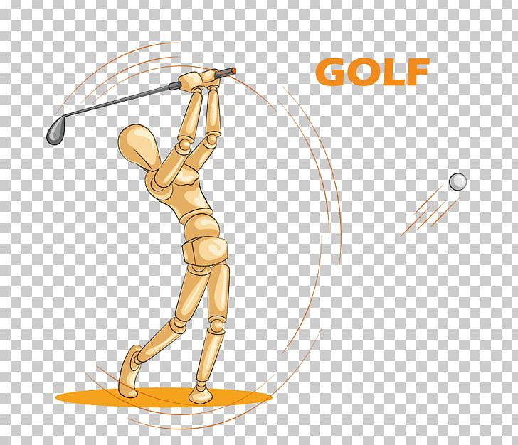 Golf Sport Euclidean PNG, Clipart, Adobe Illustrator, Arm, Ball, Blockhead, Cartoon Free PNG Download