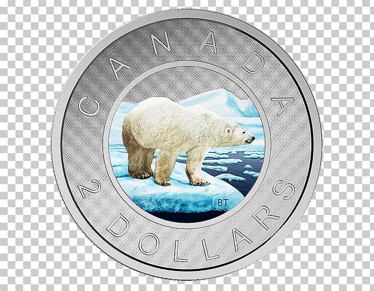 Canada Silver Coin Toonie PNG, Clipart, Bear, Canada, Canadian Dollar, Canadian Gold Maple Leaf, Canadian Silver Maple Leaf Free PNG Download
