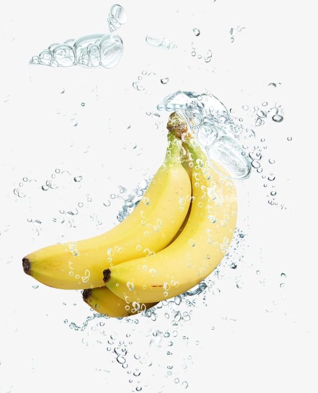 Banana PNG, Clipart, Banana, Banana Clipart, Effect, Fruit, Water Free PNG Download