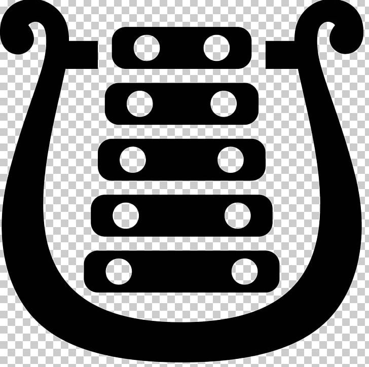 Lyre Musical Instruments Computer Icons PNG, Clipart, Area, Artwork, Bell, Black And White, Computer Icons Free PNG Download