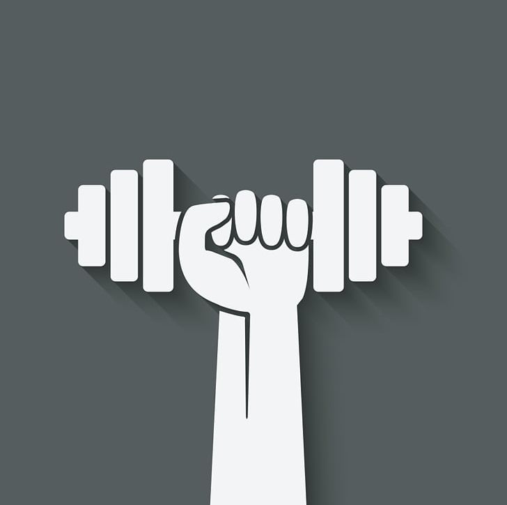 Physical Fitness Fitness Centre Dumbbell Physical Exercise PNG, Clipart, Angle, Arm, Black And White, Bodybuilding, Brand Free PNG Download
