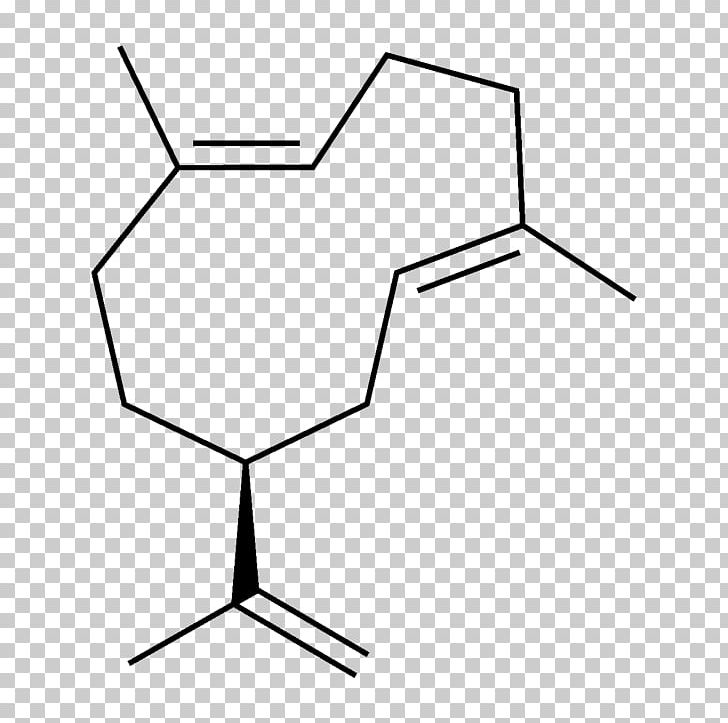 Germacrene Organic Chemistry Organic Compound PNG, Clipart, Angle, Area, Black And White, Chemical, Chemical Compound Free PNG Download