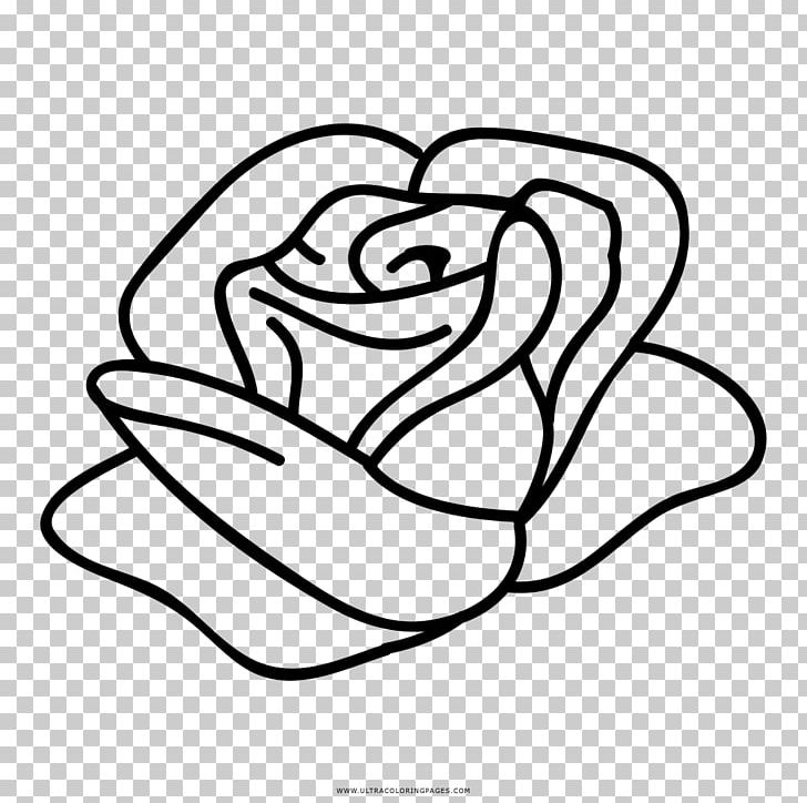 Paper Rose Template Coloring Book Flower PNG, Clipart, Art, Artwork, Beast, Black, Black And White Free PNG Download