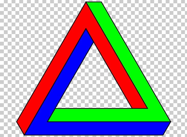 Penrose Triangle Impossible Object PNG, Clipart, Angle, Area, Art, Color, Cube Free PNG Download