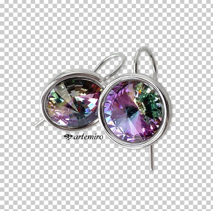 Amethyst Earring Body Jewellery Silver PNG, Clipart, Amethyst, Body Jewellery, Body Jewelry, Crystal, Earring Free PNG Download