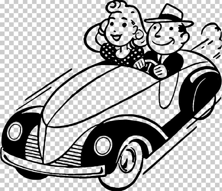 Car Sunday Drive Driving PNG, Clipart, Animation, Art, Artwork, Automotive Design, Black And White Free PNG Download