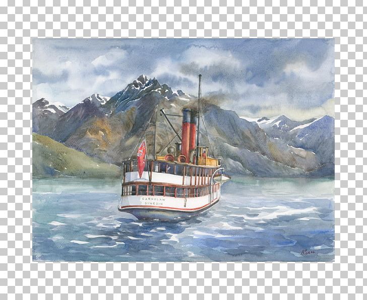 New Zealand Watercolor Painting Paper Art PNG, Clipart, Art, Boat, Canvas, Canvas Print, Craft Free PNG Download