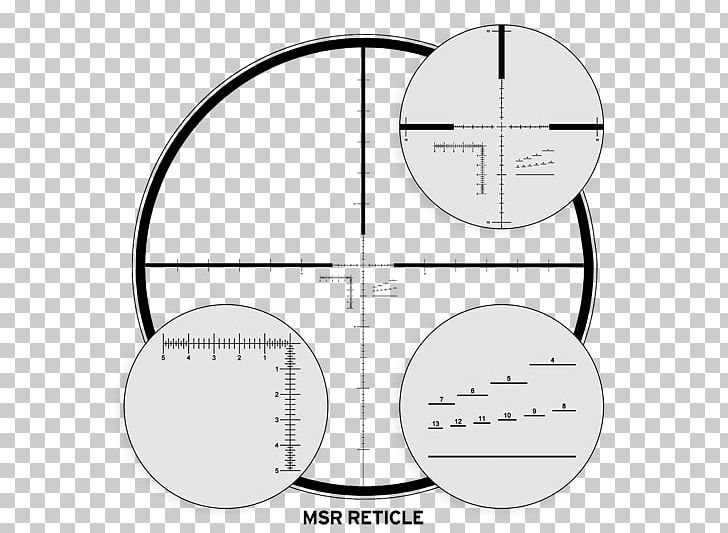Optics Telescopic Sight Military STEINER-OPTIK GmbH Reticle PNG, Clipart, Angle, Area, Binoculars, Black And White, Circle Free PNG Download