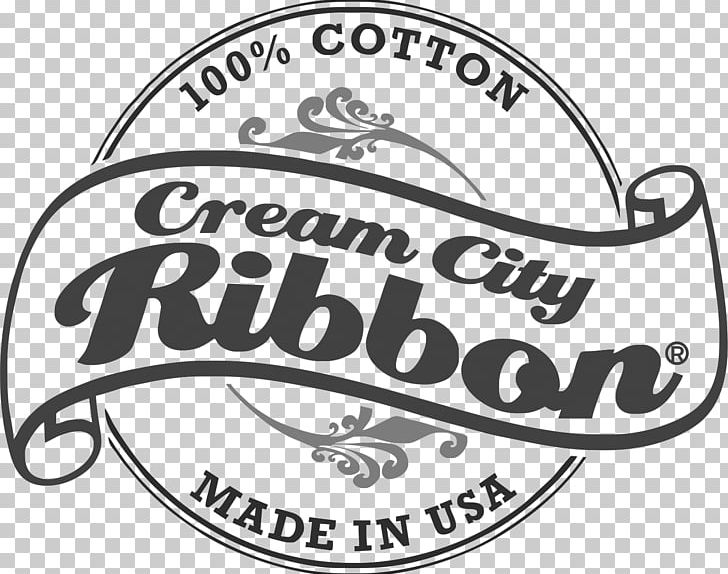 Cream City Ribbon Paper Milwaukee Vendor PNG, Clipart, Area, Black And White, Brand, City, Cotton Free PNG Download